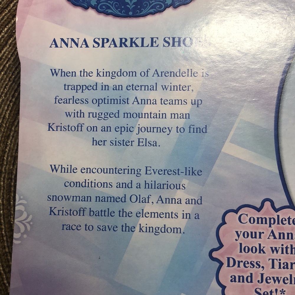 Disney Frozen Anna Sparkle Shoes - Picture 5 of 6